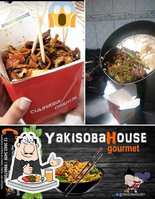 Comida em Yakisoba House