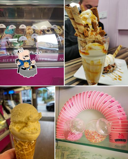 Perran Dairy Ice Cream Parlour in Perranporth Restaurant menu and reviews