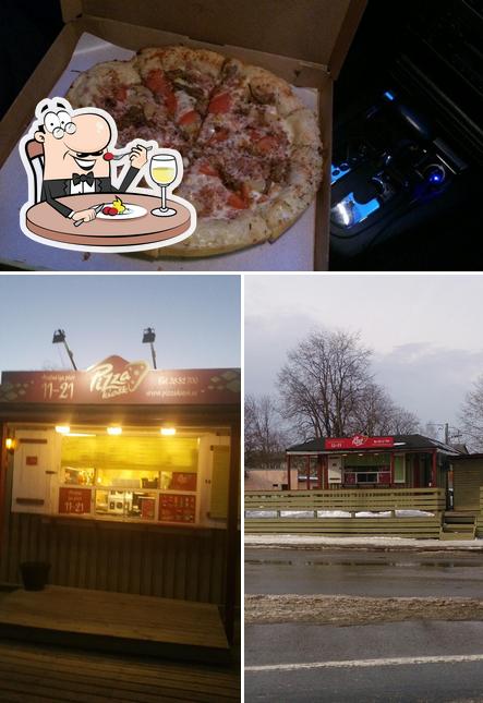 Еда в "Paide Pizzakiosk"
