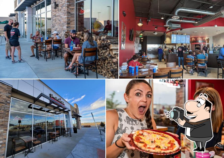 Look at this picture of Smokin' Oak Wood-Fired Pizza and Taproom