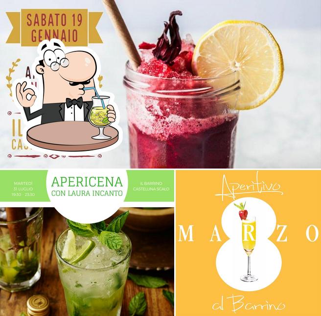 Prenditi un drink dal menu