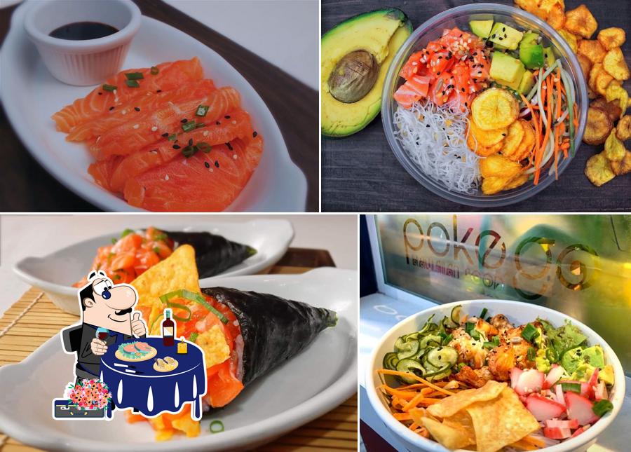 Sashimi em PokeGo Hawaiian Food