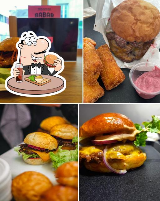 Prueba una hamburguesa en Babar Burger Orléans - Smash Burger