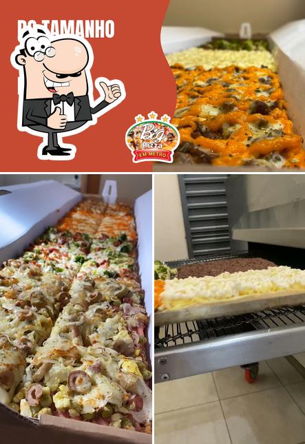 Big pizza em metro filial