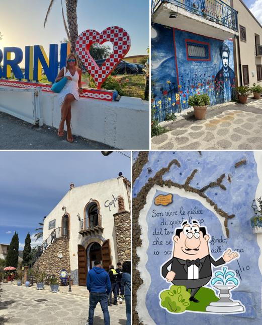 Gli esterni di Borgo Parrini Case Museo "I CAMPANILI A BORGO PARRINI" e Bar del Borgo