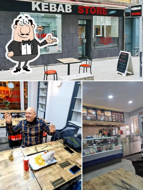 L'intérieur de KEBAB STORE (1er BERLINER de la Loire) Kebab fait maison