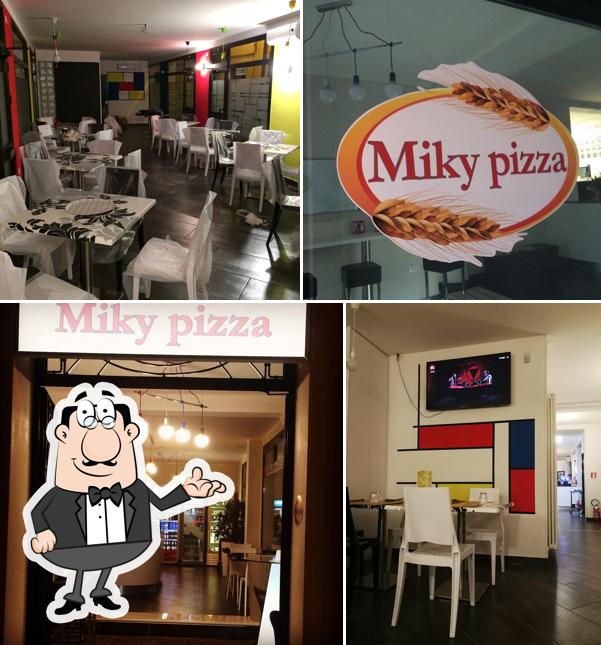 Gli interni di Miky Pizza