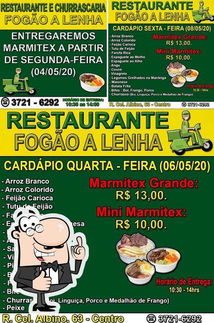 Here's a picture of Restaurante Fogão a Lenha