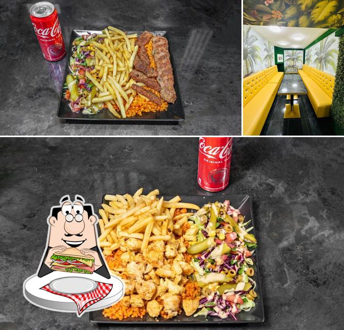 Club sandwichs à Fastfood Garden