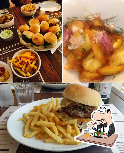 Comida em Time's Burger