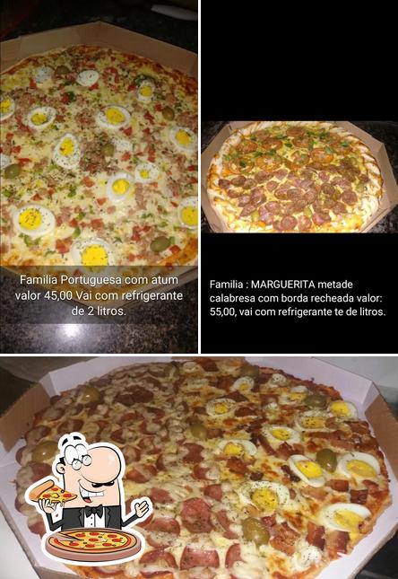 Escolha diversos variedades de pizza