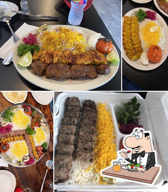 Еда в "Aria Persian Grill"