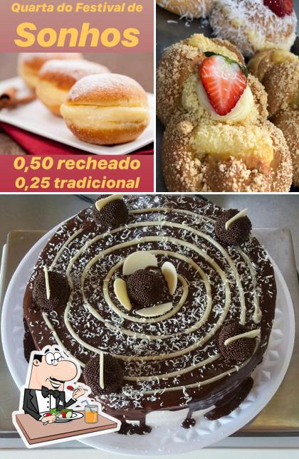 Platos en Fabripães Cafeteria