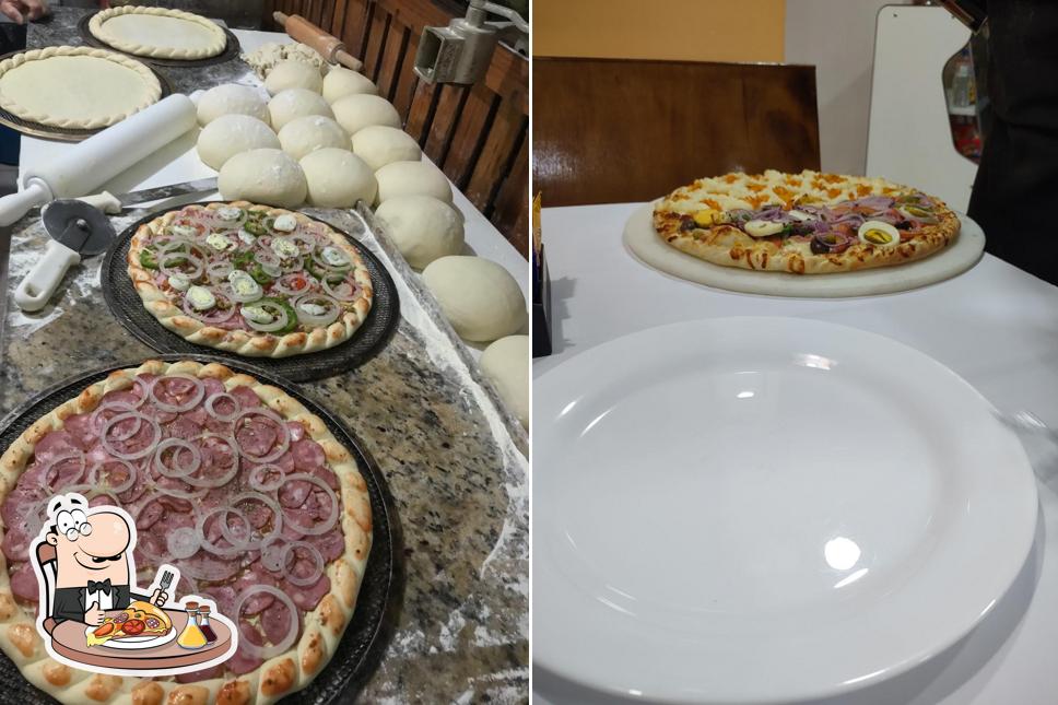 No Pizzaria e Restaurante do Tuba, você pode provar pizza