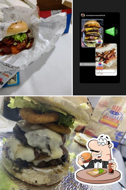 Os hambúrgueres do Flórida Burger Gourmet irão satisfazer diferentes gostos
