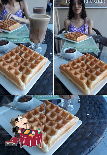 Waffles em Estância das Águas Café e Confeitaria