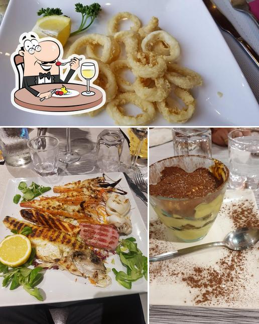 Nourriture à Ristorante-Le Delizie “Carne e Pesce Speciale”