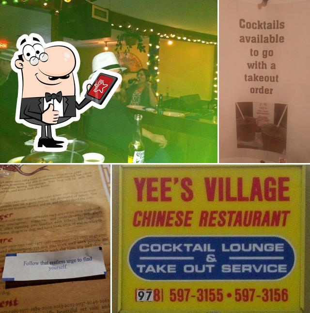 Yees Village 350 Main St In Townsend Chinese Restaurant Menu And