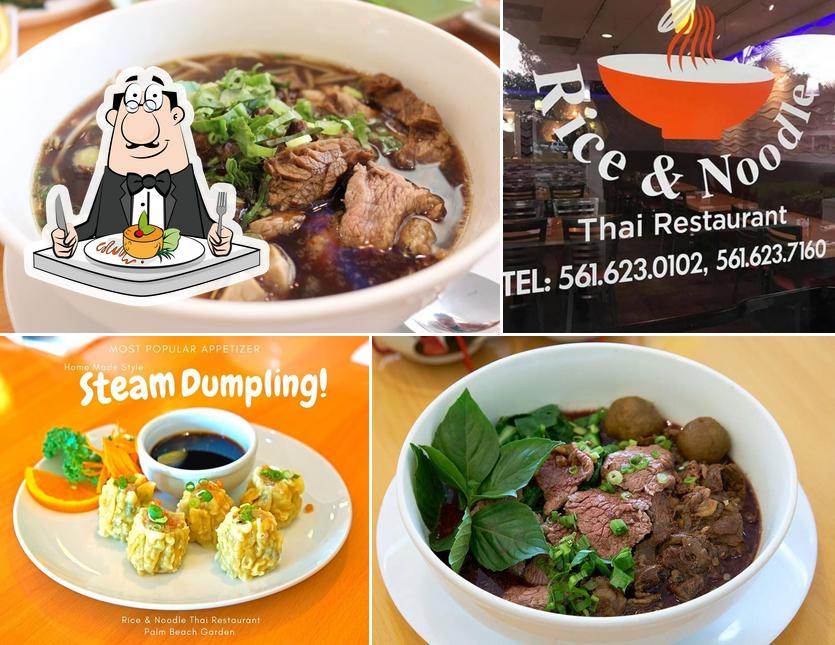 Rice & Noodle Thai Restaurant in Palm Beach Gardens Restaurant menu