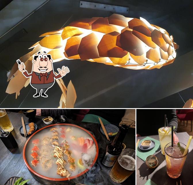 QIRIN - Sushi & Drinks si caratterizza per la cibo e bevanda