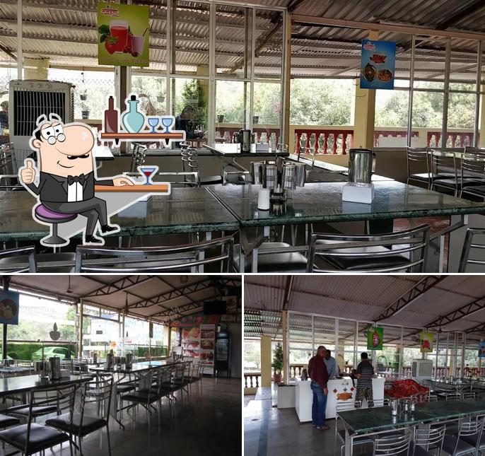 Check out how Annapurna Garden Restaurant looks inside