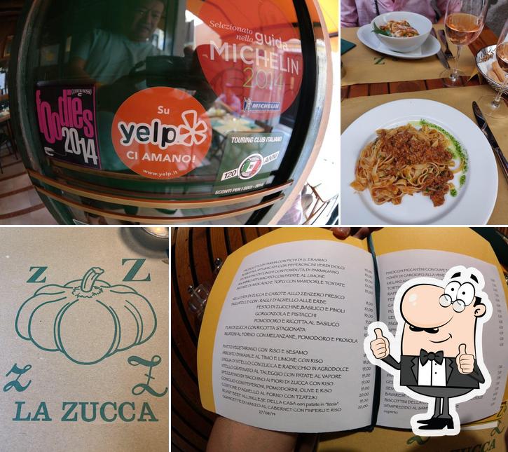 Это фотография ресторана "La Zucca"