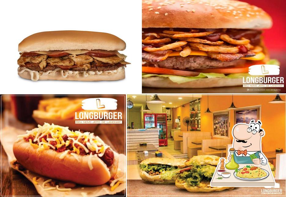 Comida em Longburger