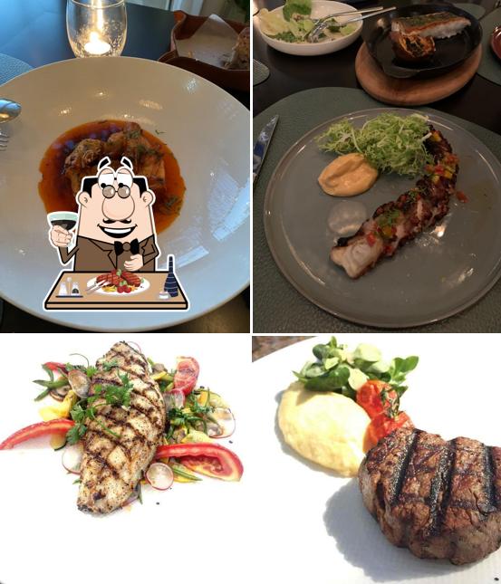 Pick meat dishes at The Beach Bar & Grill by Mauro Colagreco