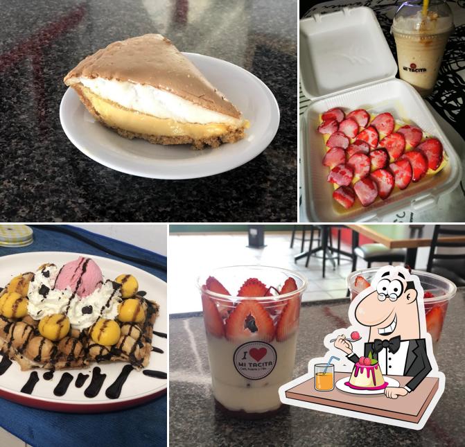 Mi Tacita Café y postres provides a variety of desserts