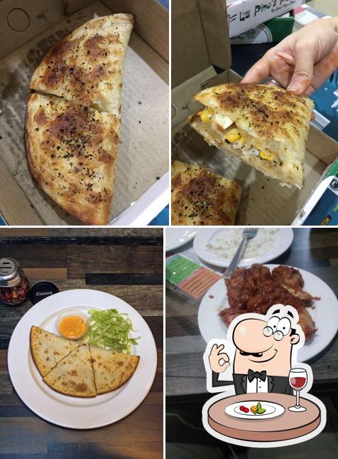 Food at La Pino'z Pizza