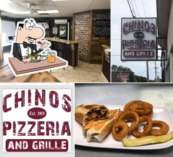 Meals at Chino's Pizzeria and Grille