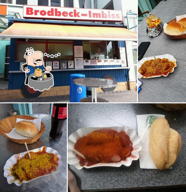 Еда в "Brodbeck Imbiss"