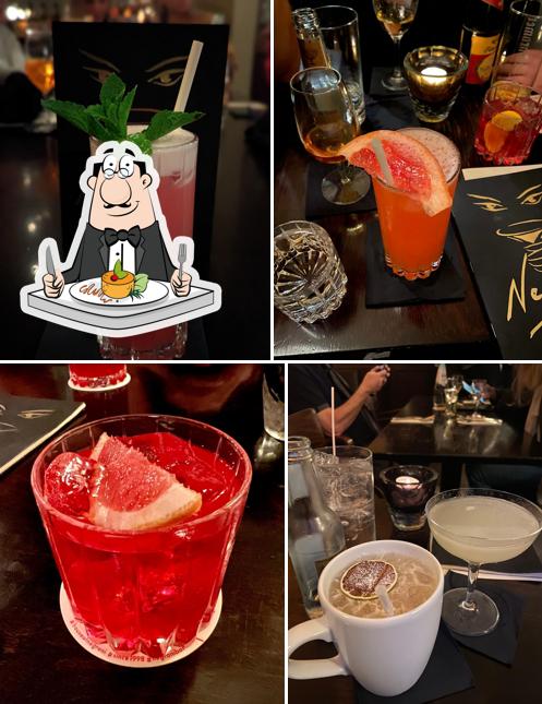 Еда в "Negroni Bar"