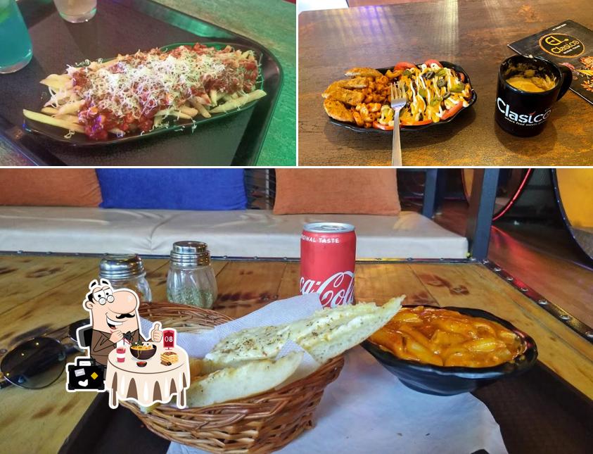 Food at El Clasico Cafe