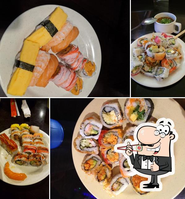 Try out different sushi options