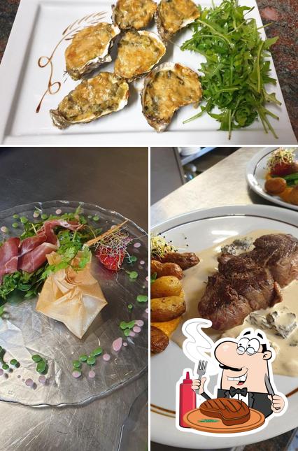 Restaurant Les Mouettes propose des repas à base de viande