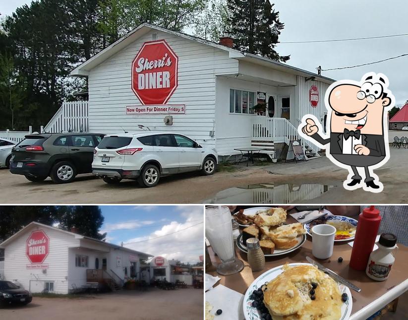 Sherri's Diner se distingue par sa extérieur et nourriture