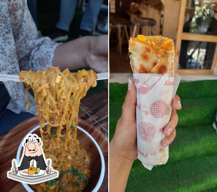 Food at The Legends Cafe