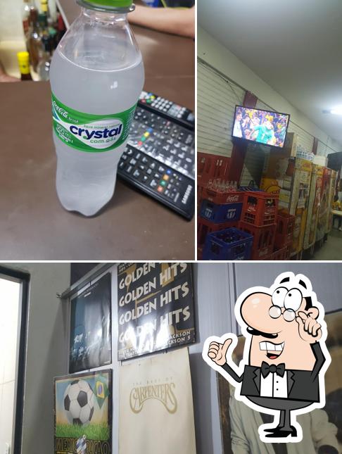 O interior do Bar do Dé