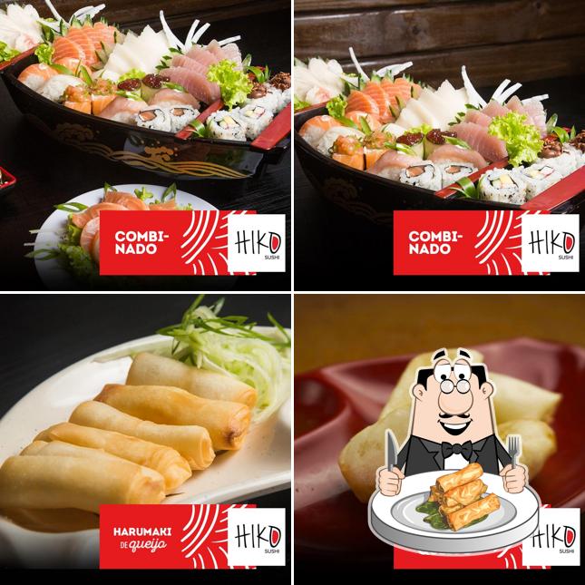 Rolinho primavera em Hiko Sushi Balneário Camboriú - Restaurante Japonês Rodízio