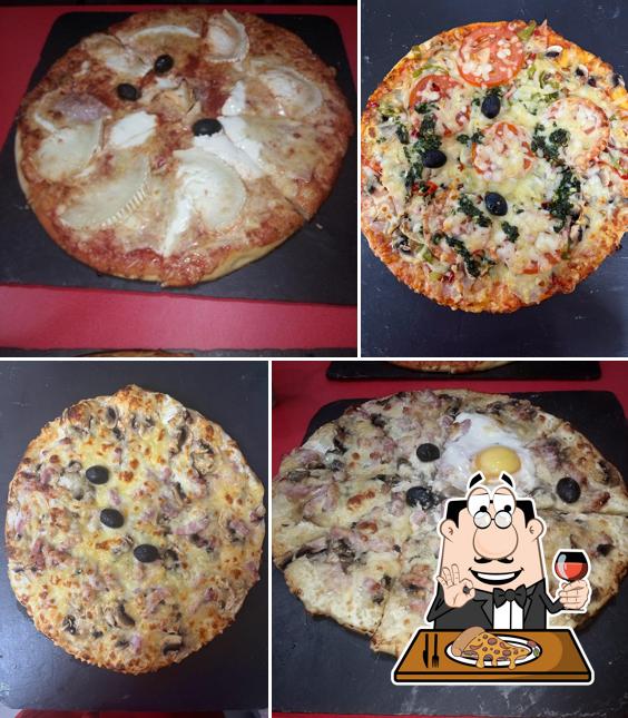 A Les Pizzas de Melody, vous pouvez prendre des pizzas