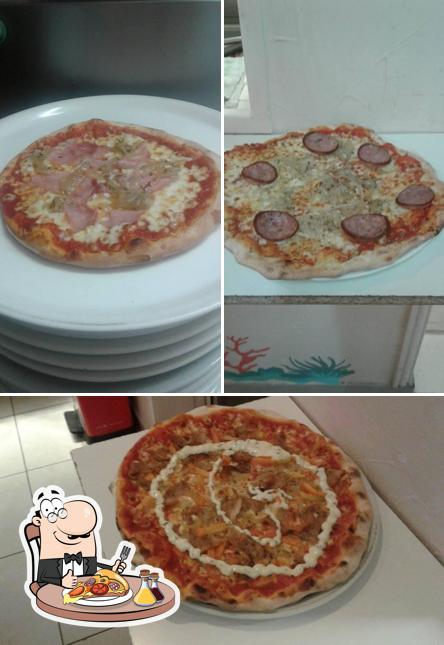 Choisissez des pizzas à La Salina