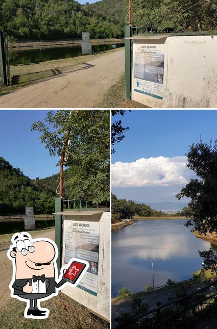 Gli esterni di Lago Montalbano