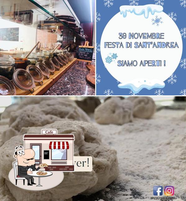La foto della esterno e cibo di Spizzettiamo