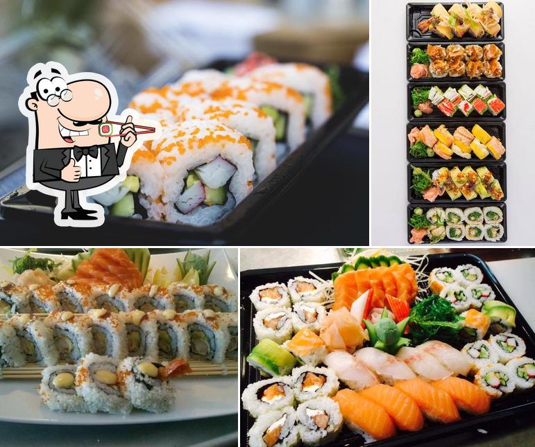 Commandez de nombreuses options de sushi