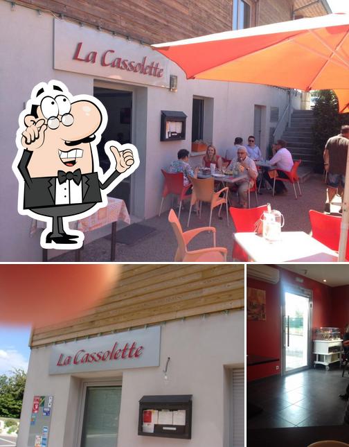 Интерьер "restaurant la cassolette"