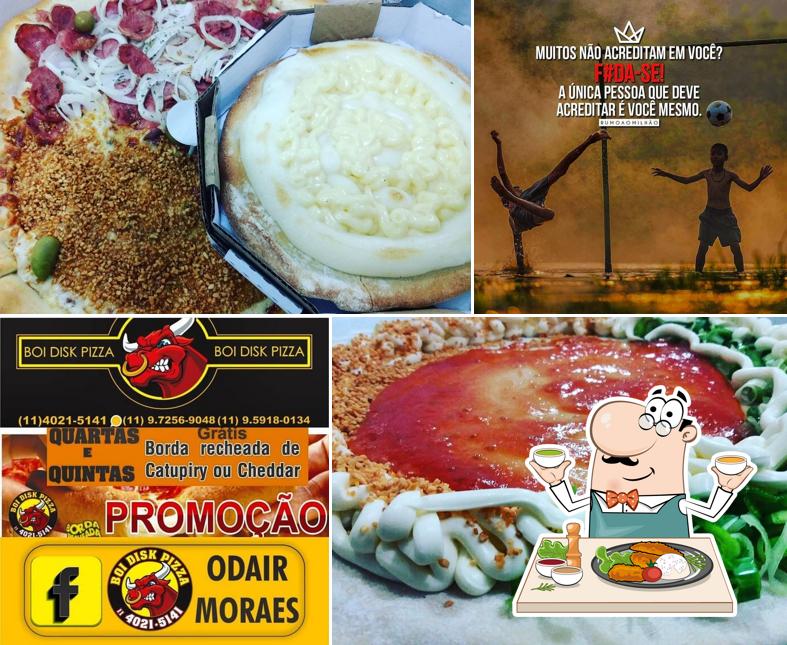 Comida em Boi Disk Pizza