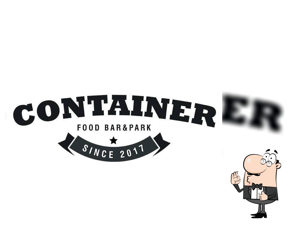 A representação visual da marca do Container Hamburgueria