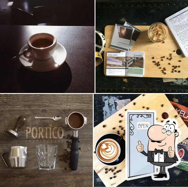 Portico Coffeehouse in Lakeland Restaurant menu and reviews