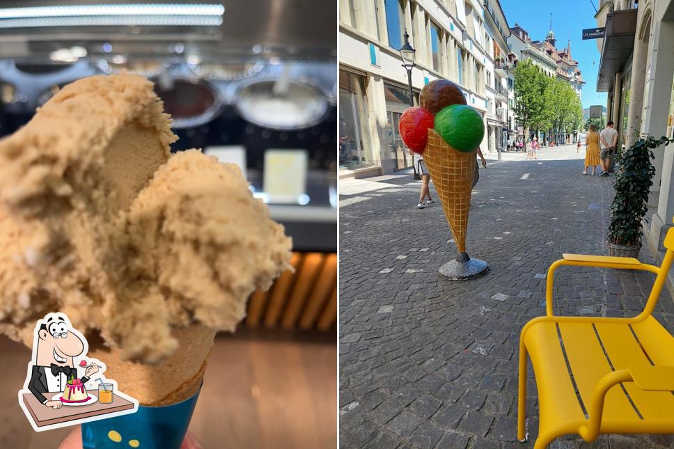 Non scordarti di ordinare un dessert a Cuckoo Ice Cream Luzern